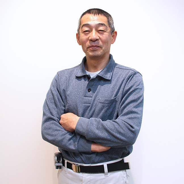 大工 藤田芳明(ふじた よしあき)